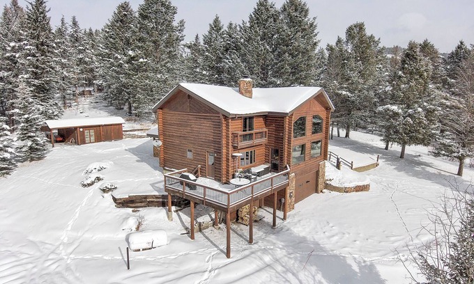 Moran Haus | Blockhaus mit grandioser Aussicht in der Nähe der Parks Grand Teton und Yellowstone