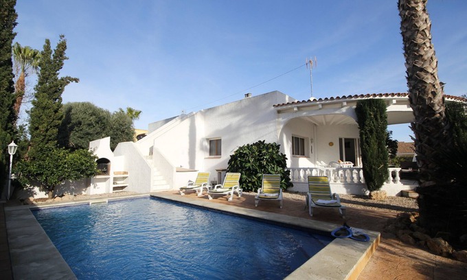 Riumar Haus | "Lorenzo“@MARISOL: 400m zum Strand, Privat-Pool, A/C, WiFi, Hundestrand