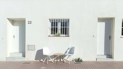 Cabo de Gata Wohnung | Los Santos 1 Suites, playa a 1 min, 1 Hab, WiFi y Aire acondicionado