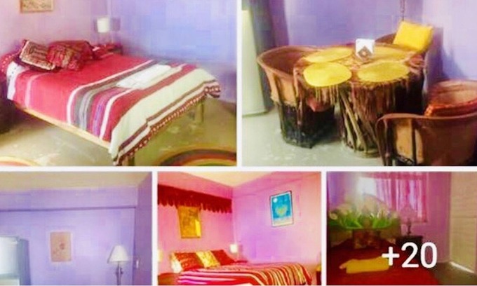 De Guadalupe Wohnung | Schöner Abteilungsraum auf der Terrasse und Panoramablick