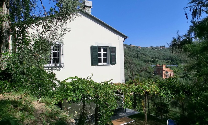 Chiavari Villa | Liebevoll restauriertes Landhaus in Olivenhain mit Weinberg 10 Minuten vom Meer entfernt
