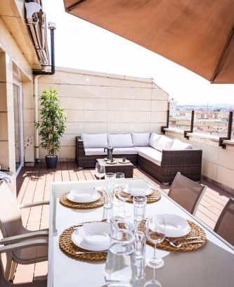 Distrito Oeste Wohnung | Lujoso ático entre 2 playas con garaje, terraza, vistas y wifi