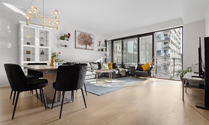 Bjørvika Wohnung | Luksuriøs 2BR Leilighet på Central Oslo Barcode