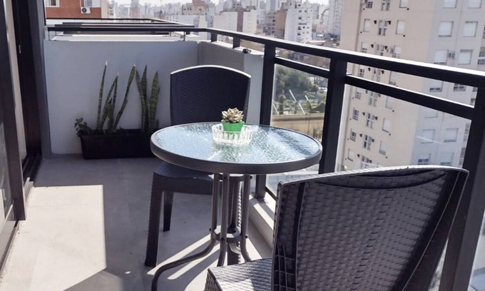 San Cristobal Wohnung | Luminoso y Moderno Departamento con Balcón
