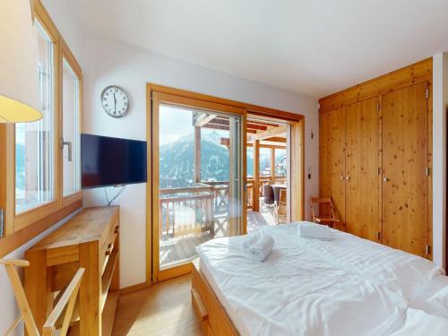 Granges Skihütte | Lush chalet in Heremence with sauna