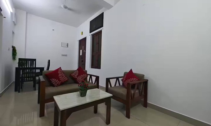 Pondicherry Beach Wohnung | Luv- A Private Flat in White Town, Near Rock Beach