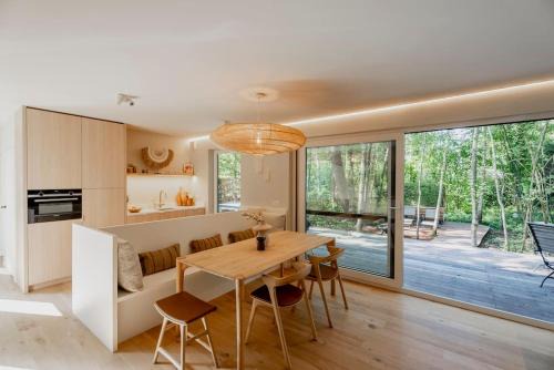 Westmeerbeek Skihütte | Luxe chalet met sauna in een oase van rust