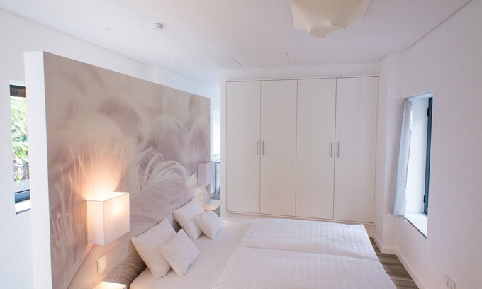 Arco da Calheta Wohnung | Luxus-Apartment-Ensuite mit Bad-Meerblick-Villa Palmeira
