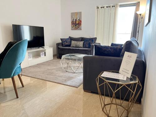 Agadir Bay Wohnung | Luxury Apartment 100sqm with Pool near Beach WIFI Unlimited with Optical Fiber