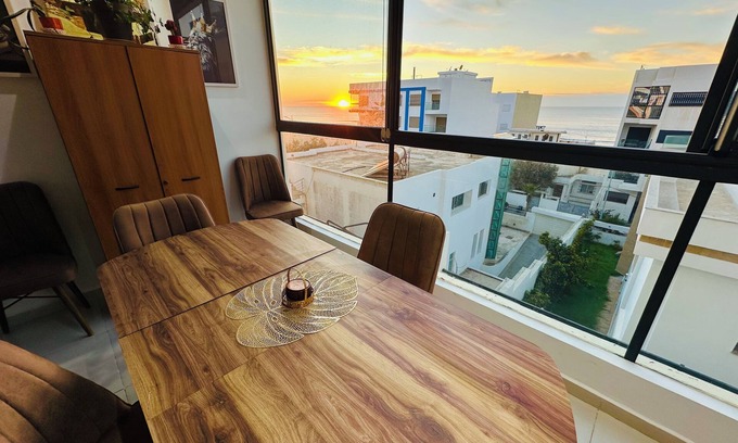 Gharb-Chrarda-Beni Hssen Wohnung | Luxury apartment with sea view.