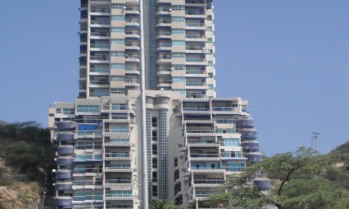 Barrio Centro Wohnung | Luxury beachfront apartment (Rodadero de Santa Marta, Colombia)