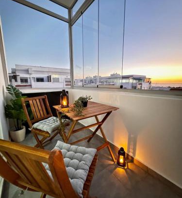 Mohammedia Wohnung | Luxury Beachview Apartment La siesta beach resort