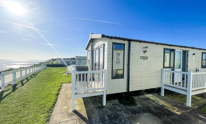 Hopton on Sea Haus | Hundefreundliche Luxus-Lodge mit Blick auf Hopton Strand in Hopton am Meer ref 80041S
