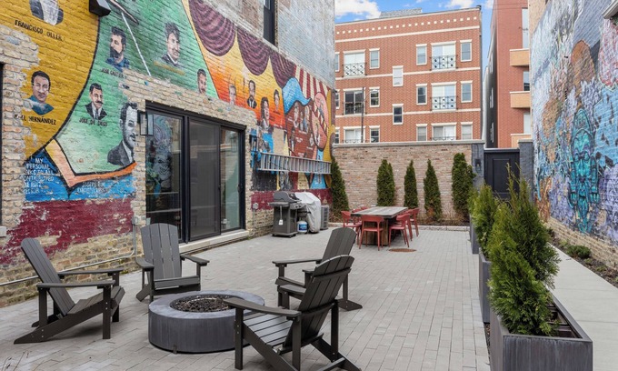 Wicker Park Wohnung | Luxury Chicago 2 Story Condo: 10 Mins to Downtown