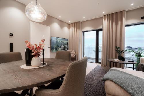 Svolvaer Wohnung | Luxury penthouse apt with amazing views