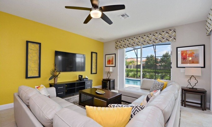 Sunridge Woods Haus | Luxury Resort Villa with Pool, Spa – Perfect for Families!