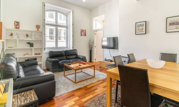 Baixa Wohnung | LV Premier Chiado CH3- Views, central, AC, lift