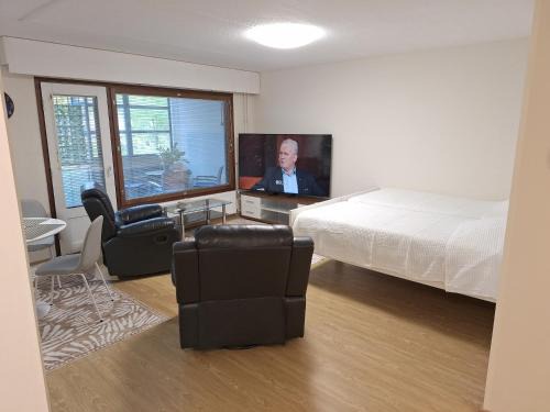 Maentsaelae Wohnung | Mäntsälä Centrum- huoneisto saunalla ja ilmaisella pysäköinnillä