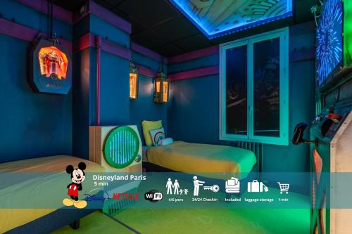 Serris Wohnung | Magic BNB Serris, 6pers, 5min Disneyland