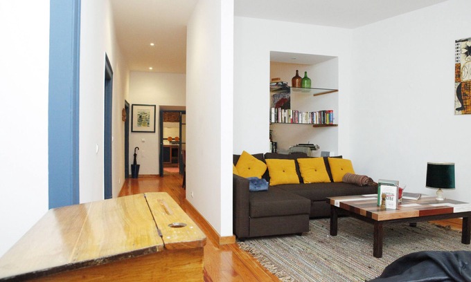 Socorro Wohnung | MAGNIFICENT APT Mouraria BLUES BROTHERS Terrasse