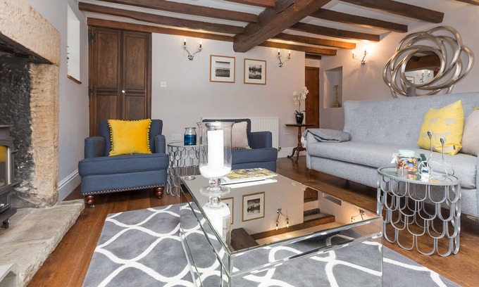 Beeley Hütte | Herrliches Anwesen in Chatsworth, Beeley, luxuriös restauriertes Cottage mit 2 Schlafzimmern