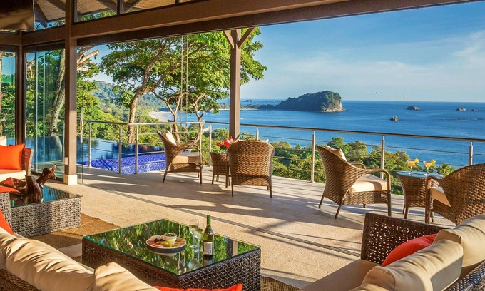Manuel Antonio Villa | BEST OCEAN VIEWS in Manuel Antonio, ideal für MULTI-FAMILIEN & Yoga-RETREATS