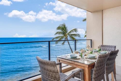 Honokowai Haus | Mahana 519 · MA 519 Tranquil OceanFront 2BD AC