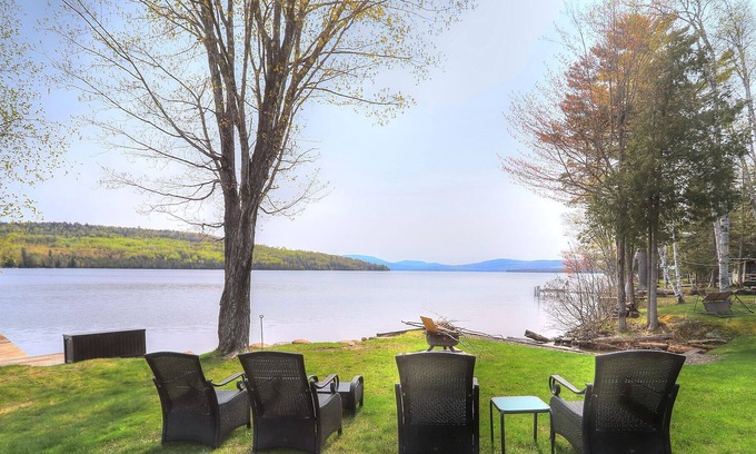 Oquossoc Haus | Main House only - on Rangeley Lake