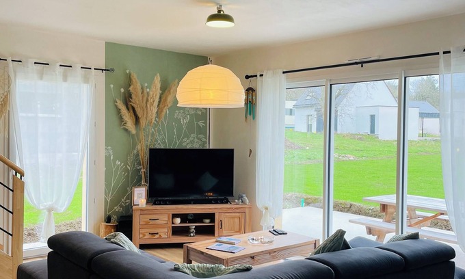 Plestin-les-Greves Haus | Maison Contemporaine Lumineuse, Conviviale Proche mer et de Toutes Commodités