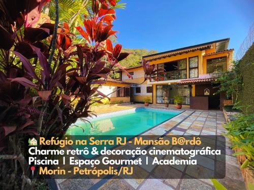 Petropolis Haus | Mansão B@rdô Espaço Gourmet Piscina Petrópolis RJ