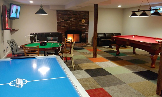 North Conway Haus | Maple View House, 3 Kamine, Sauna, Spielzimmer, 4 Wohnzimmer, 4 Fernseher, Grill