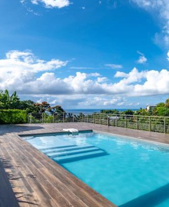 Faaa Wohnung | Maraea Deluxe Apt 2BR 2BA with Pool View near Tahiti Airport