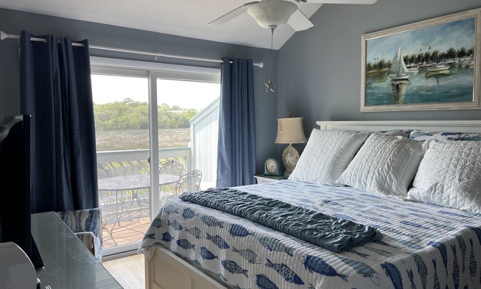 Saint Simons Heights Eigentumswohnung | Marsh Front - Three Bedroom - Zu Fuß zum Redfern Village