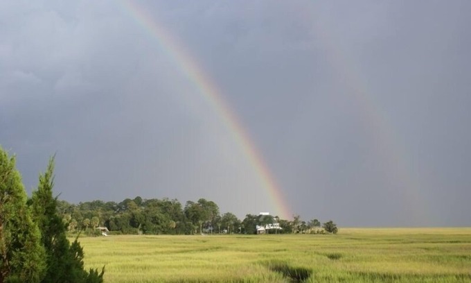 Meridian Haus | Marshbreeze ... am Tidal Creek mit Marsh View