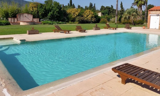 Saint-Michel-de-Llotes Haus | MAS CLASSE 4 STARS WITH SWIMMING POOL ON 8000M ² OF GARDEN 30 MINS FROM THE BEACHES