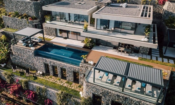 Arco da Calheta Villa | Villa-Blick aufs Meer-Eigenes Badezimmer-Deluxe