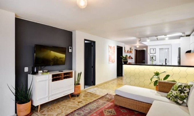 El Poblado Wohnung | Memory Foam King Bed, 300Mb Wifi, Dishwasher, Study & Laundry — Manila, Poblado