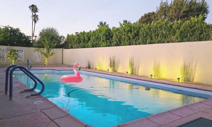 Palm Springs Haus | Mid-century Orchid Tree Estate, Palm Springs