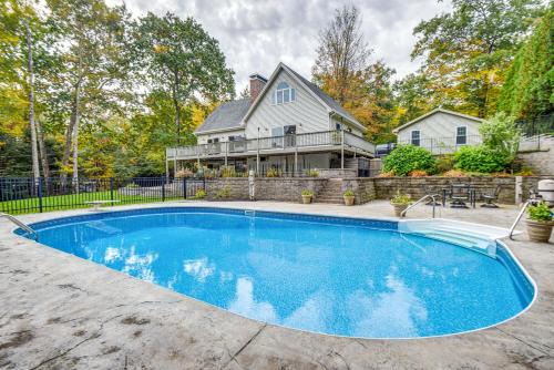 Milton Haus | Milton Hidden Gem with Pool, Hot Tub and Fireplace!