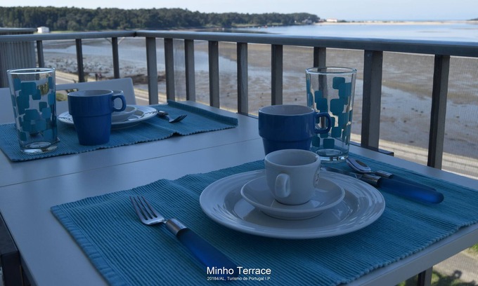 Vilarelho Wohnung | MINHO Terrasse - Marginal Weg
