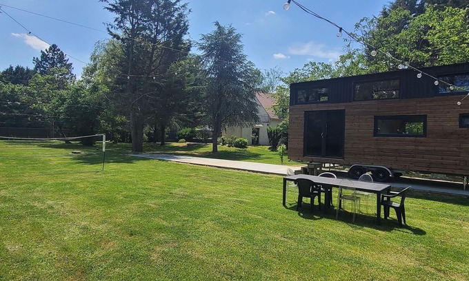 Pontault-Combault Haus | Mini Maison Tiny House 6 Pers sur Jardin de 3800m2 Avec Jacuzzi