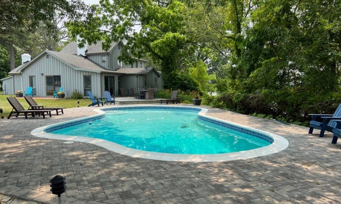 Easton Haus | Minutes from Downtown Easton and St. Michaels | Pool | Private Dock