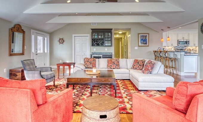 Oxford Haus | Judith's Garden - Malerisches Haus am Wasser in der Nähe von Oxford - Pool, Grill, Kajaks!