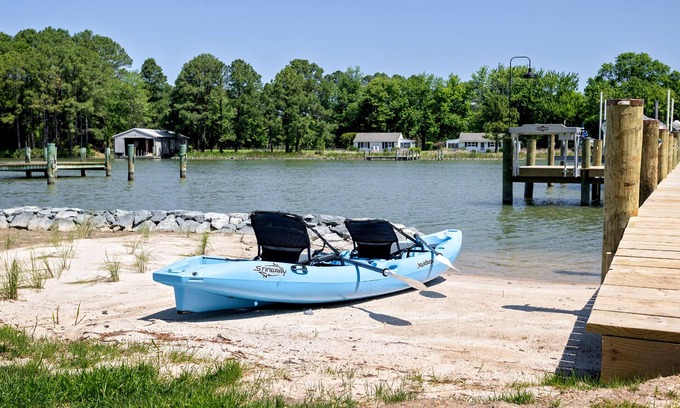 Neavitt Haus | Minutes from Downtown St. Michaels | Waterfront | Pet Friendly | Private Dock