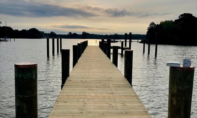 Bozman Haus | Minutes from Downtown St. Michaels | Pool | Pool House | Kayaks | Private Dock