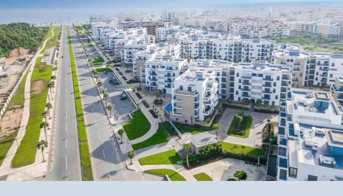 Martil Wohnung | Modern 2-room with pool, close to beach, private parking