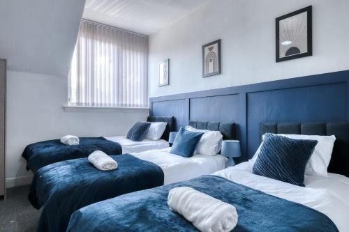 Manchester Wohnung | Modern 3BR Home Pet Friendly Near City Centre