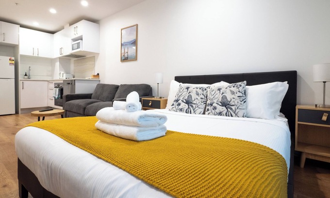 Grafton Wohnung | Cosy Studio Apartment in Auckland Central