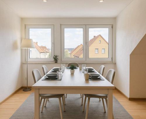 Neureut Sudlicher Teil Wohnung | Modern Flat Karlsruhe - Waschmaschine, Fußbodenheizung, Regendusche