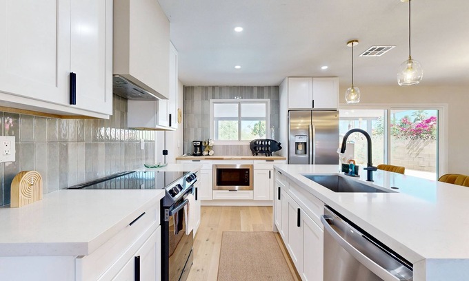 Park Scottsdale Four Haus | Modern updated home with private pool, large yard, gas grill